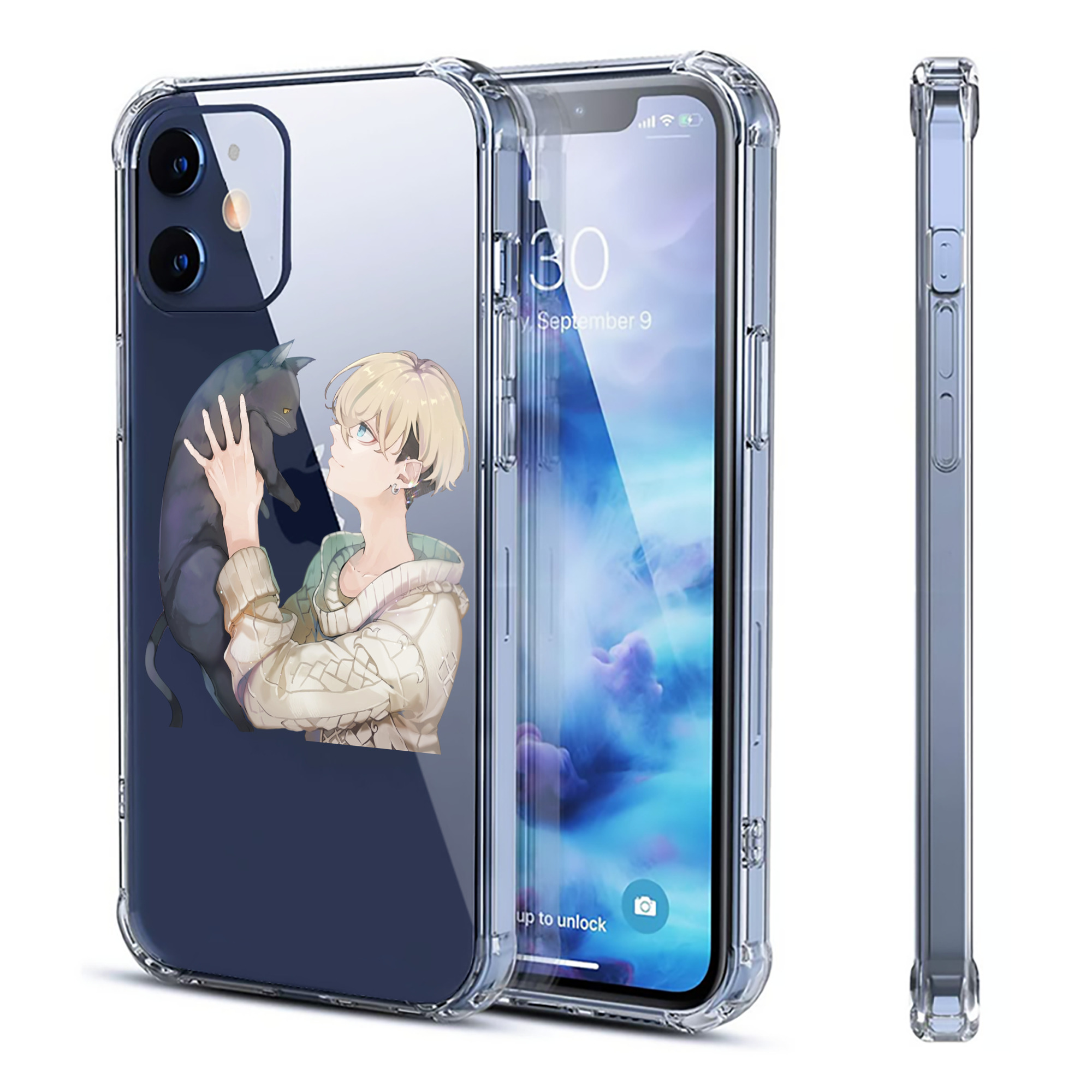 （画像用） 東京リベンジャーズ Tokyo Revengers 【iPhone 12シリーズ対応】透明スマホケース（クリアソフトケース）